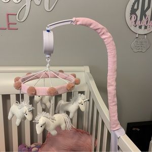 Unicorn baby mobile